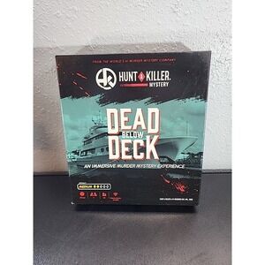HUNT A KILLER MYSTERY DEAD BELOW DECK AN IMMERSIVE MURDER MYSTERY EXPERIENCE NEW